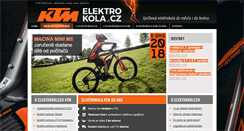Desktop Screenshot of ktmelektrokola.cz