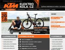 Tablet Screenshot of ktmelektrokola.cz